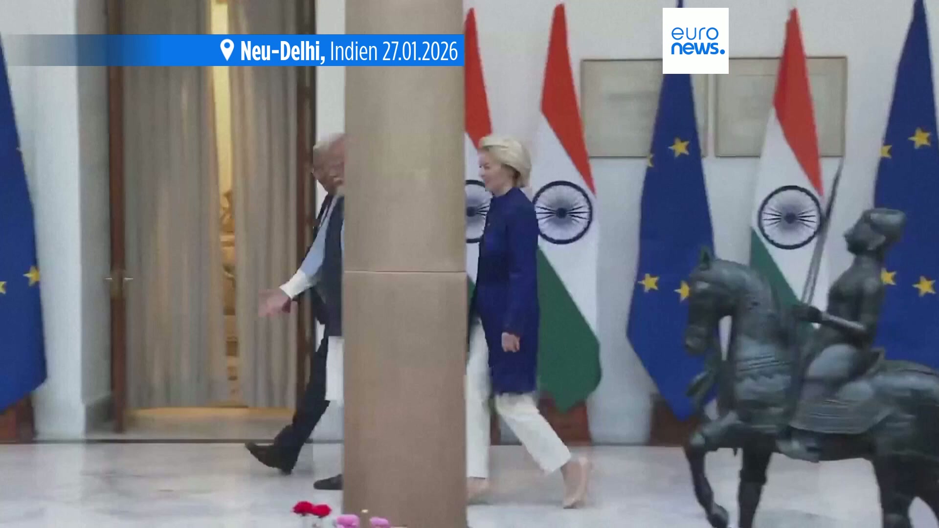 Größter Deal aller Zeiten: EU und Indien besiegeln Freihandelsabkommen