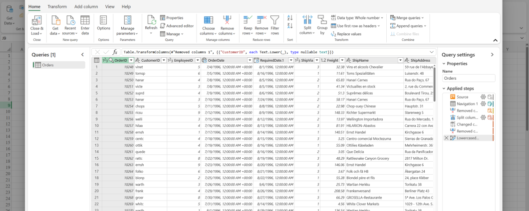 Excel online, arriva Power Query per importare i dati
