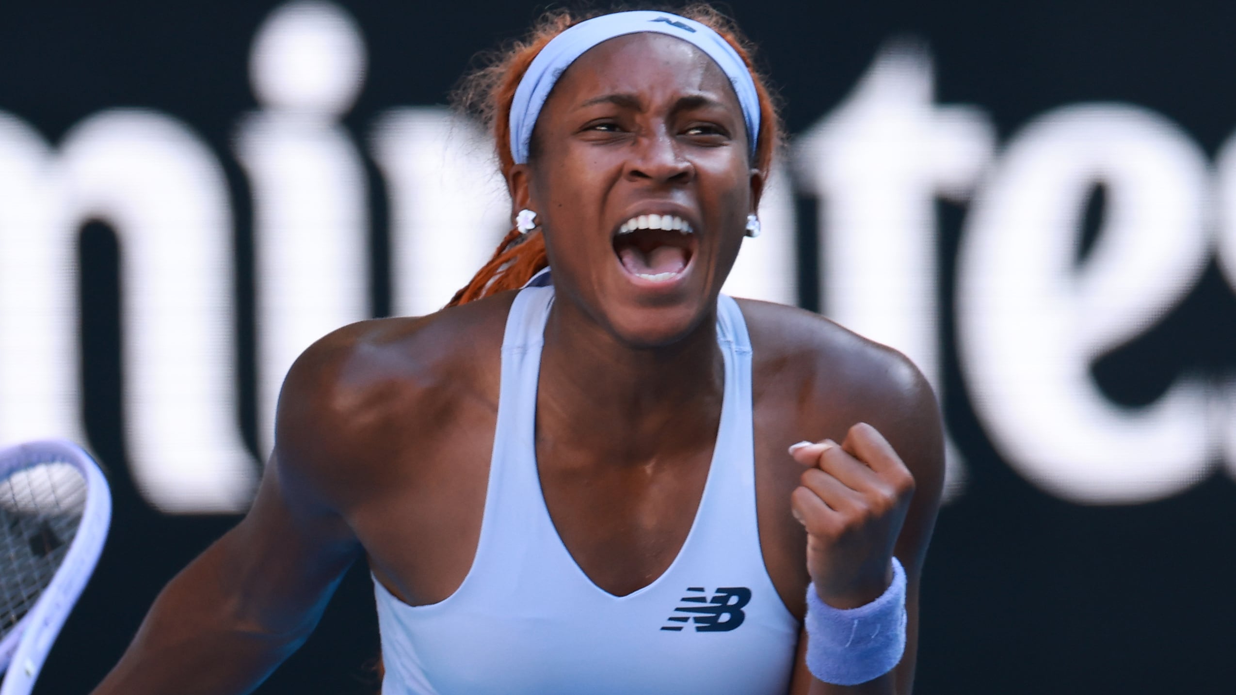 Coco Gauff's 'private' racketsmashing meltdown caught on camera