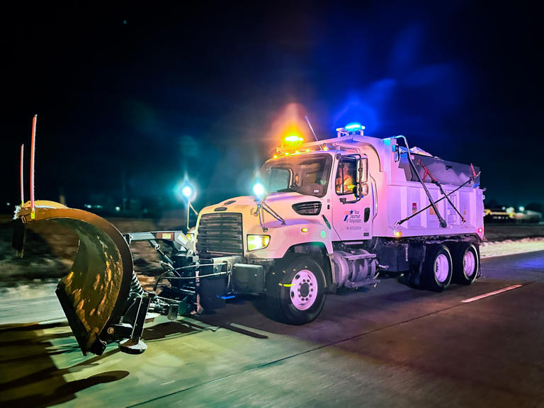 TXDOT crews working around the clock to clear roads as winter weather ...