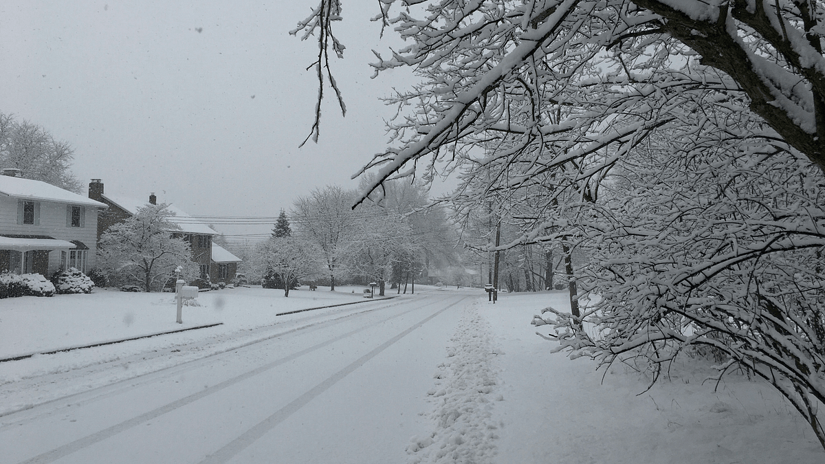 As snowfall tapers, 'deep freeze' sets in as another potential storm on ...