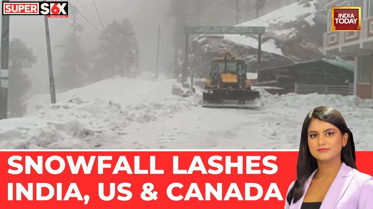 Winter Storm Alert: Heavy Snow In Himachal, Uttarakhand And J K; US And Canada Face Power Outages<br><br>
