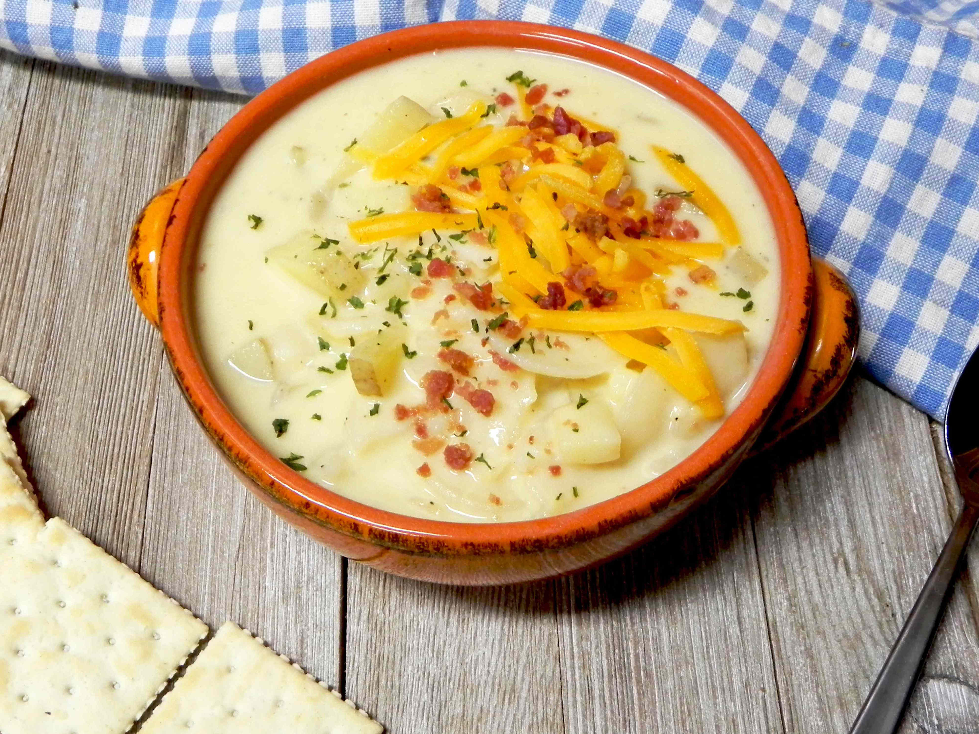 The potato soup we'll make forever is only 5 ingredients