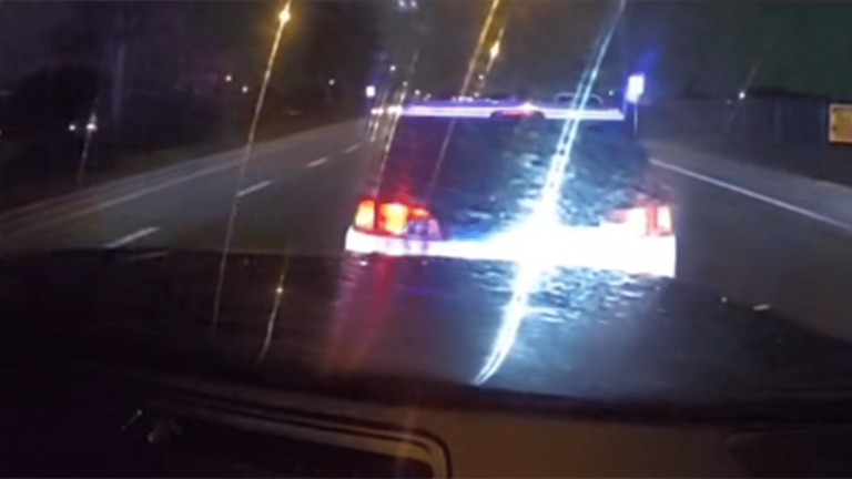 Dashcam video shows Hollywood police using grappler to stop fleeing driver