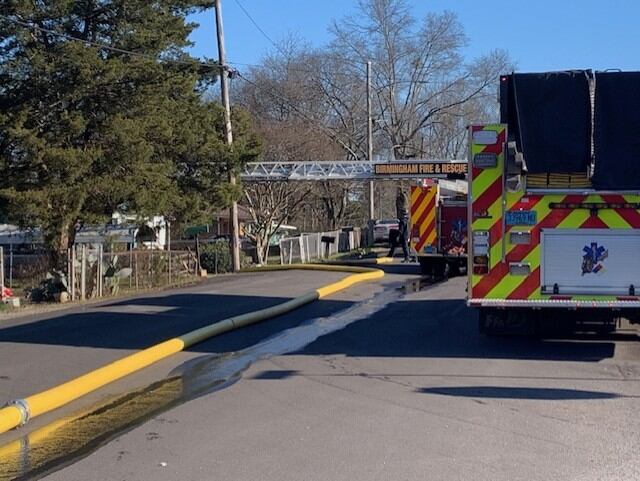 5 people without a home after fire Tuesday morning