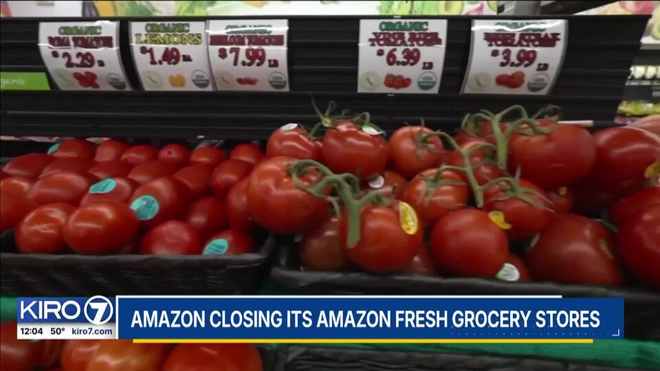 Video: Amazon closing its Amazon Fresh grocery stores