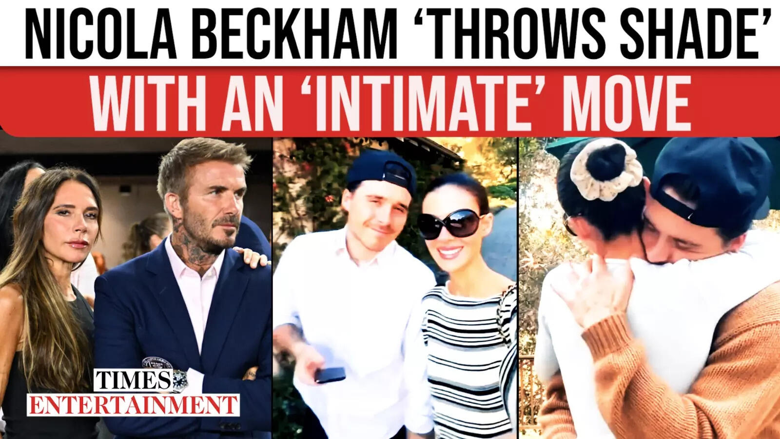 Nicola Peltz sends silent message with PDA video as Beckham family ...