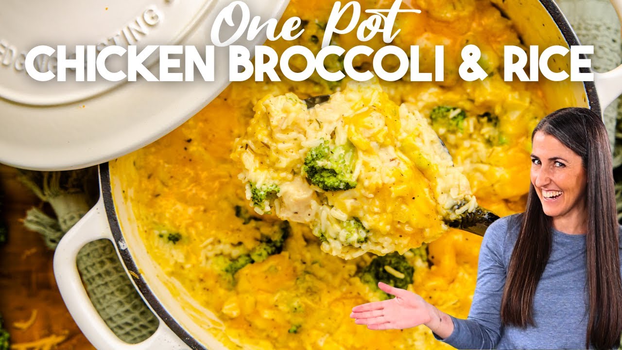 One pot chicken broccoli and rice