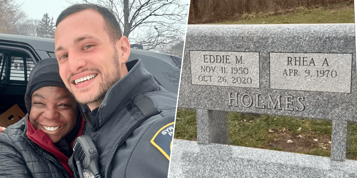 She was homeless, sleeping on her husband