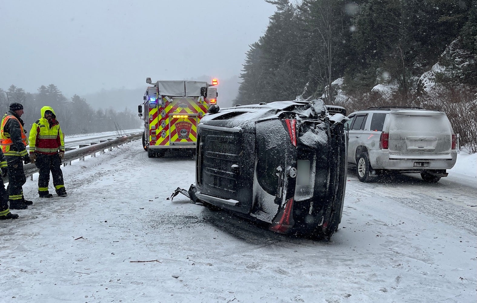 Mass., NH respond to hundreds of crashes during record winter storm