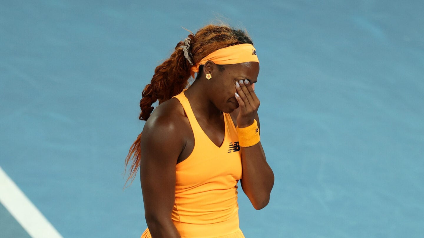 Coco Gauff responds to viral footage of her smashing racket after loss ...