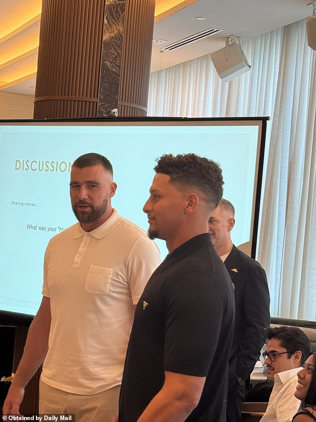 Travis Kelce and Patrick Mahomes' steakhouse rocked by claims partners ...