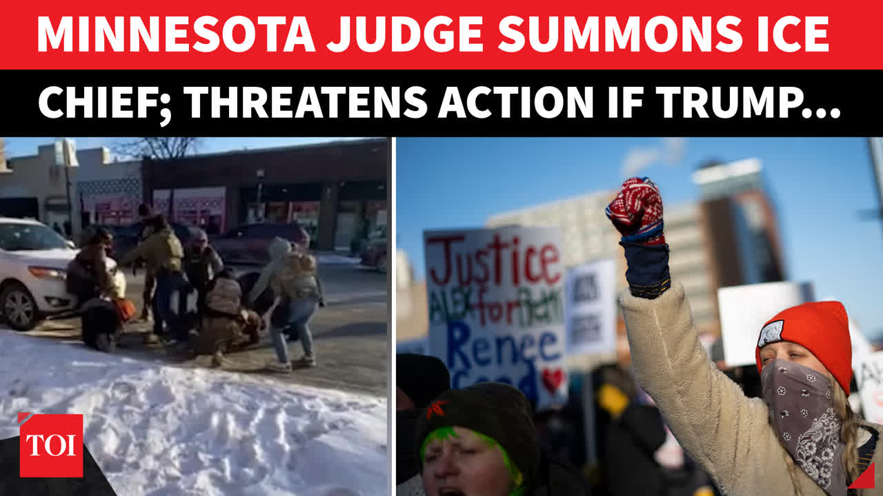 Minnesota judge puts ICE chief on notice after Alex Pretti shooting | Watch