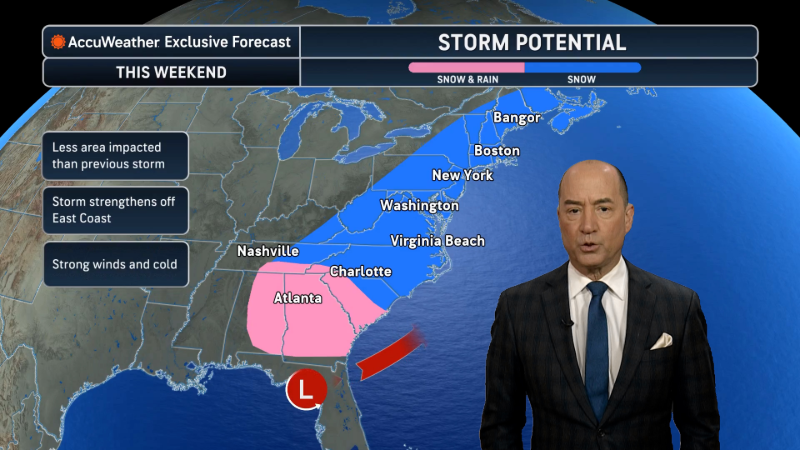 Could there be a blizzard along the East Coast this weekend?<br><br>