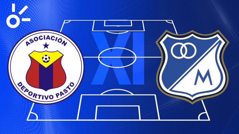 Posibles alineaciones de Deportivo Pasto vs Millonarios por la Liga ...
