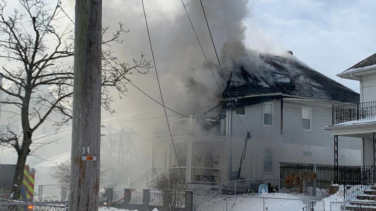 Three firefighters injured in fire in Cranston home