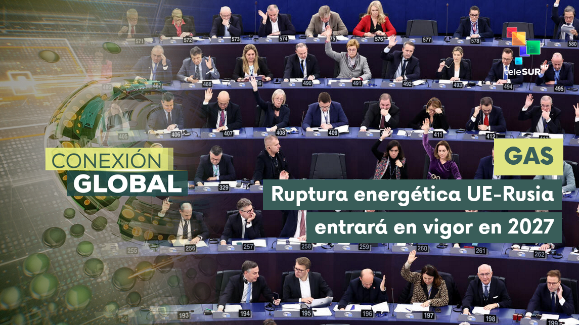 Medios aseguran que la UE aprobó una prohibición de comprar gas ruso