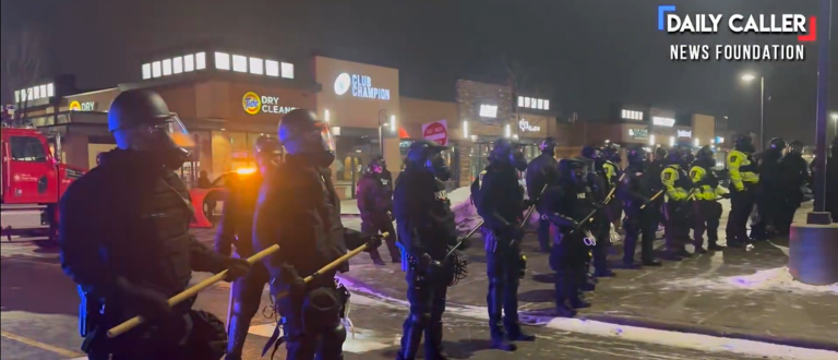 Cops unleashed on anti-ICE rioters near Minneapolis