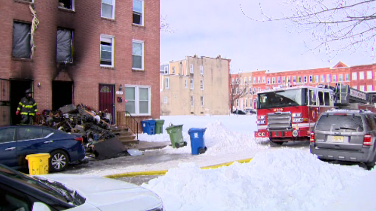 Man dead after rowhome fire in West Baltimore