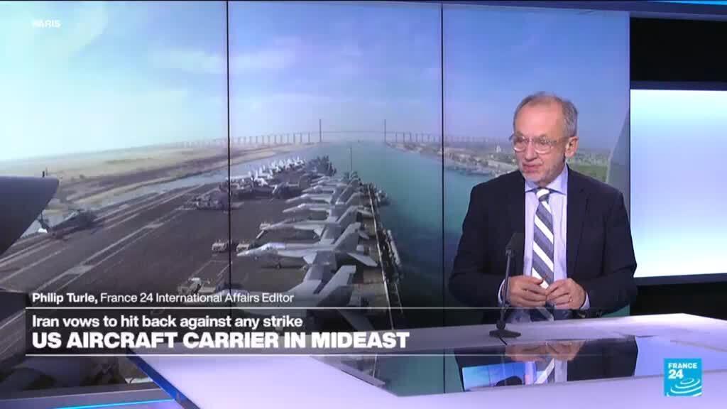 US naval buildup in Middle East heightens tensions