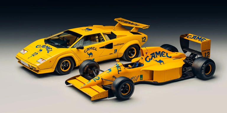 Here's your chance to buy a Lamborghini‑powered F1 car, complete with ...