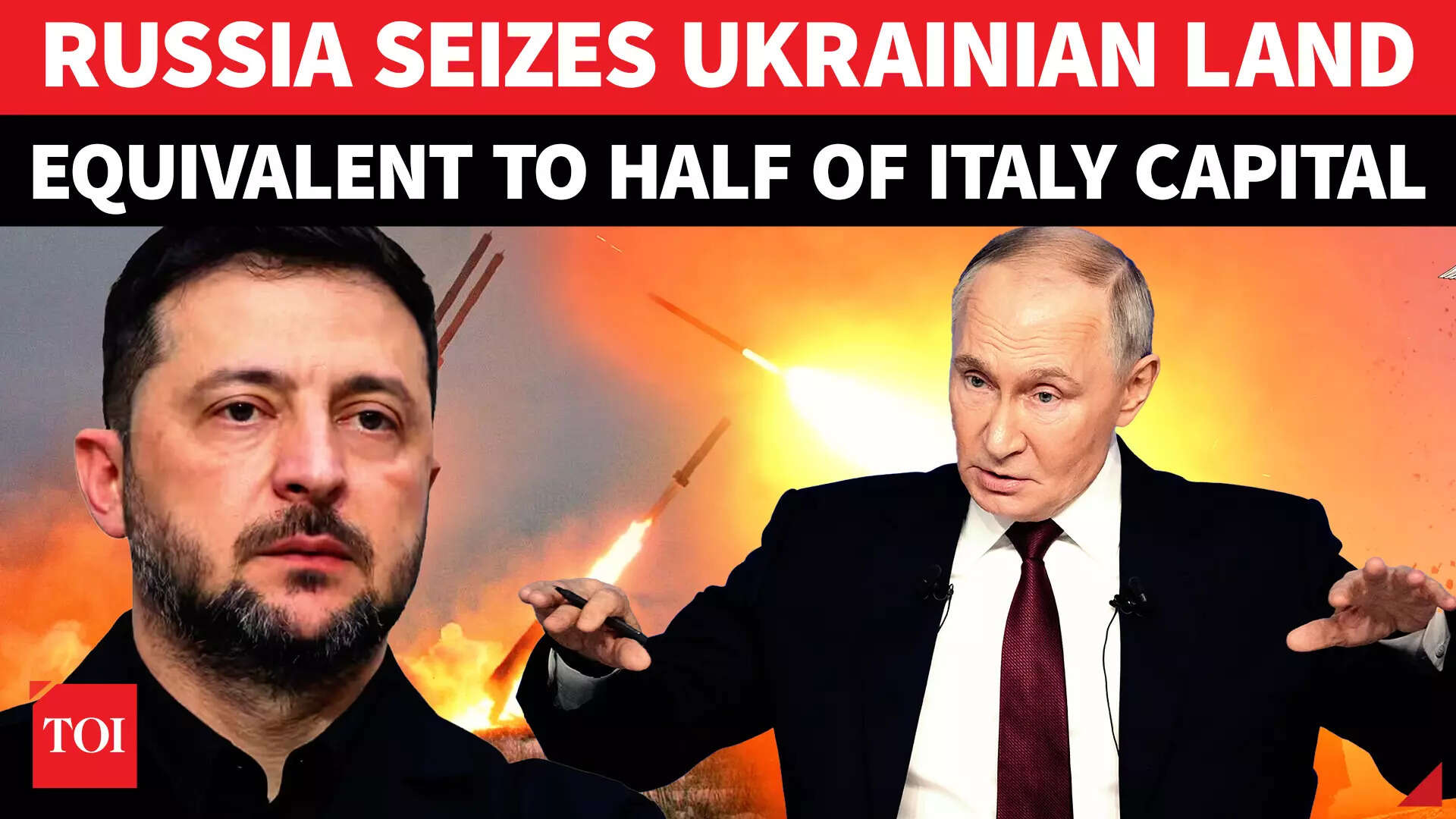 Big victory for Putin? Russia 'captures' Ukrainian land equal to half ...