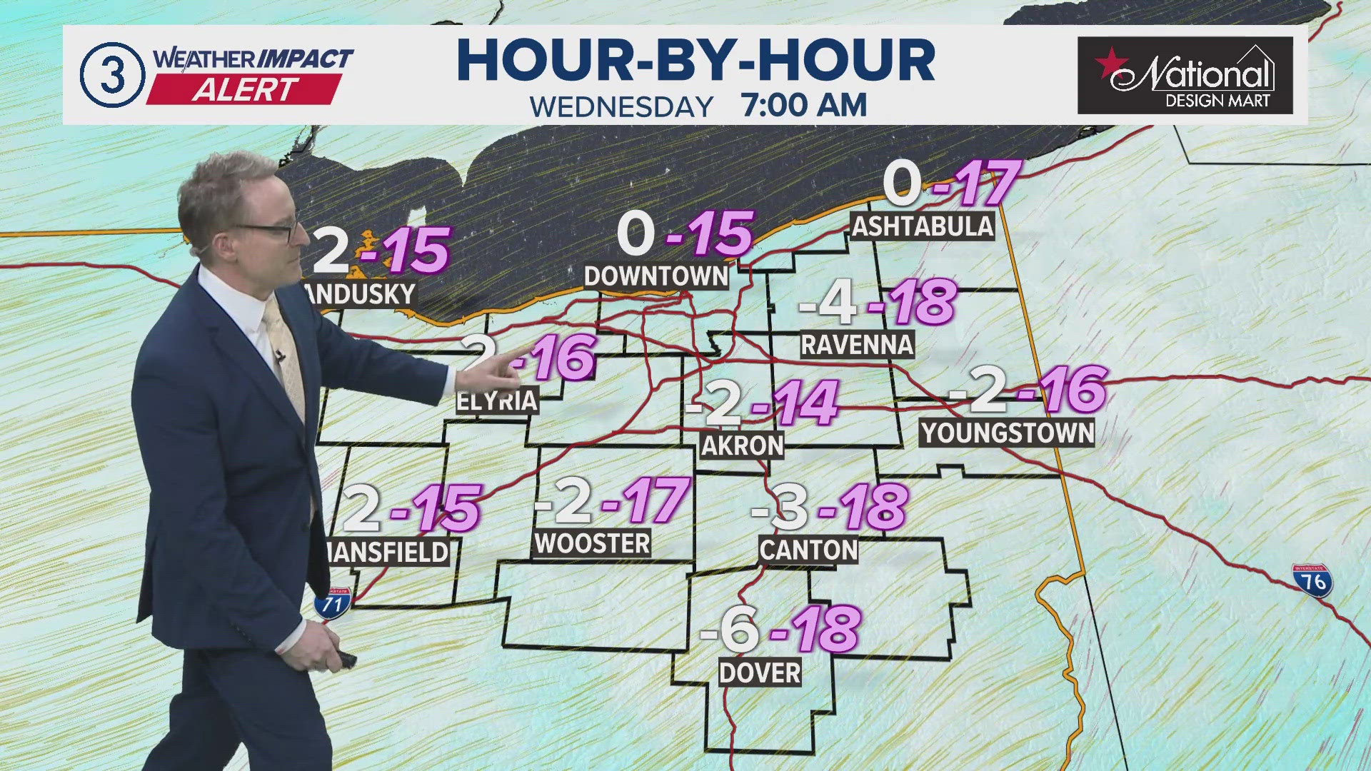 Cleveland area weather forecast: After a heavy burst of snow exits ...