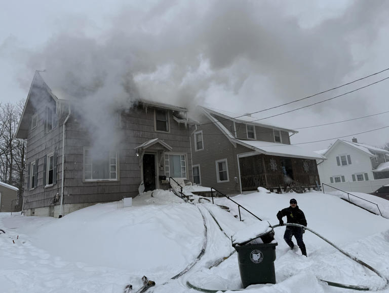 Family displaced after northeast Canton house fire