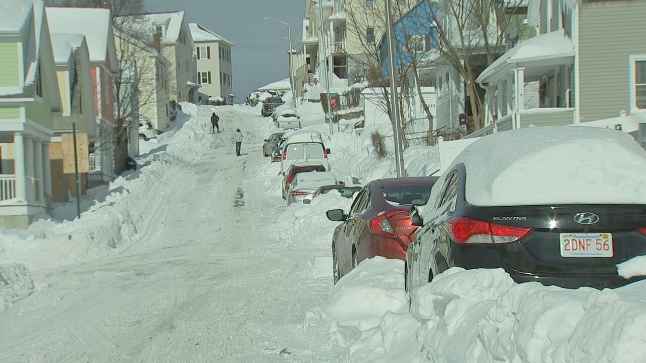 Worcester still digging out from huge weekend storm