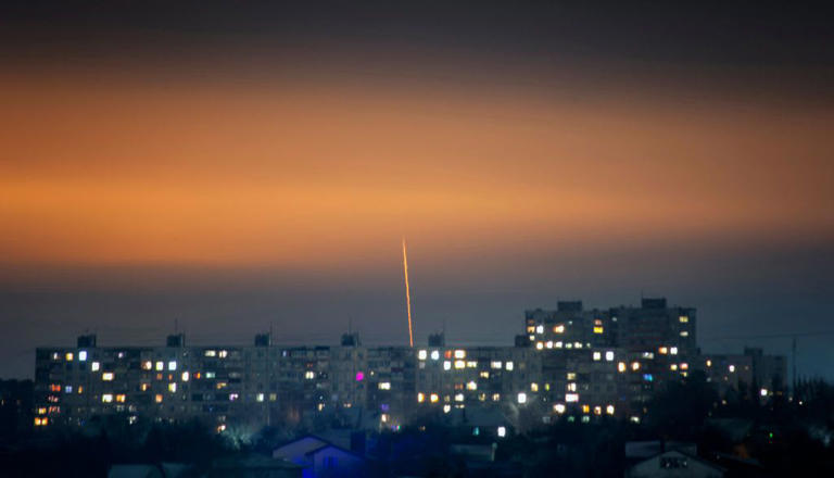 Explosions rock Kyiv as Russia launches drones, missiles targeting ...