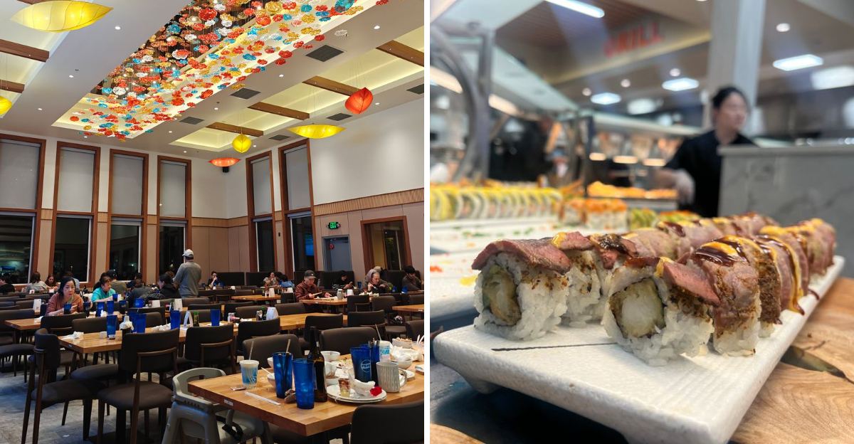 Endless sushi, seafood, and more at this Oregon buffet