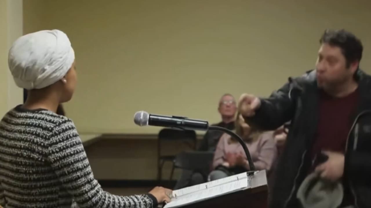 US congresswoman Ilhan Omar sprayed with unknown substance at ...