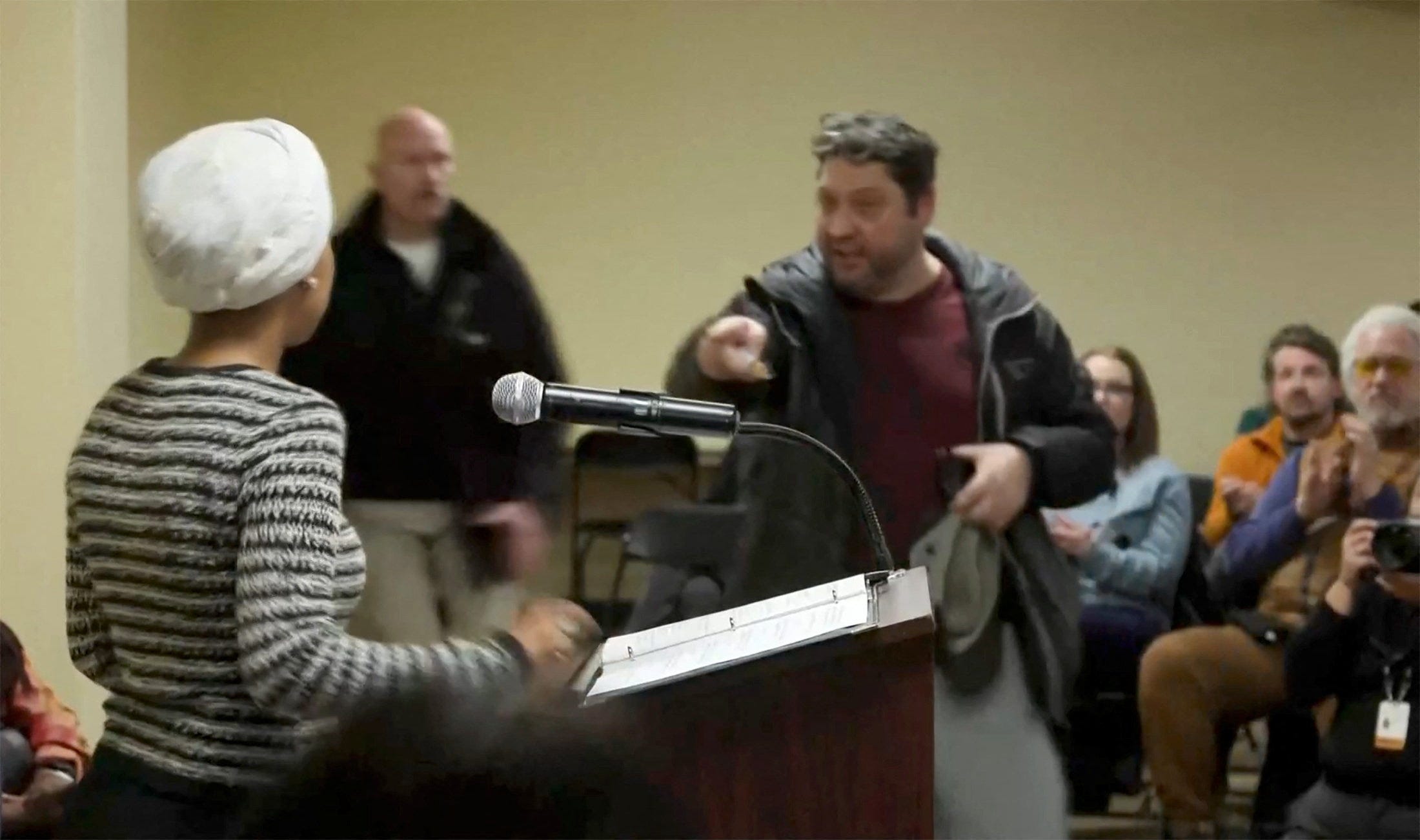 Man arrested after spraying Ilhan Omar with substance at Minneapolis ...