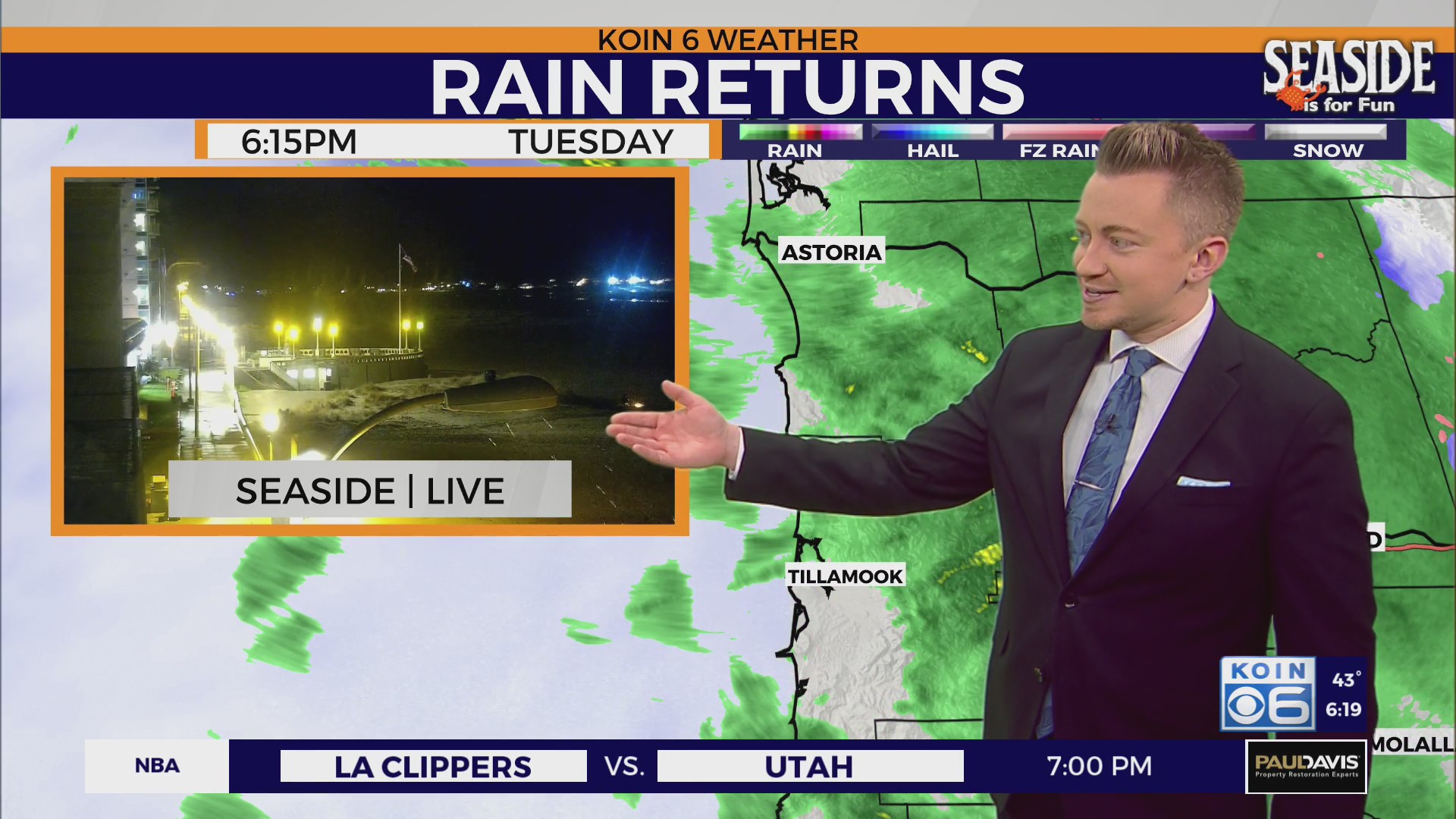 Rain returns to the PNW as temps warm