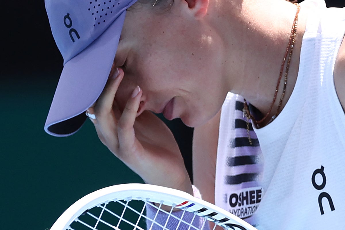 Swiatek vows to work on game after Rybakina ends career grand slam bid