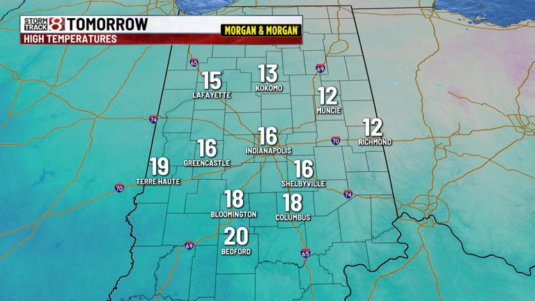 Extreme cold warnings back in effect tonight, well below normal temps ...