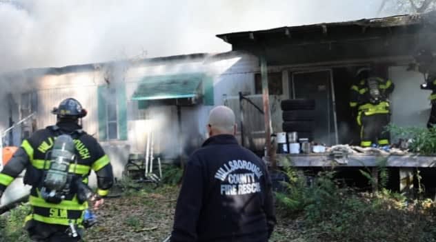 From one fire to the next: Crews race to save Citrus Park home