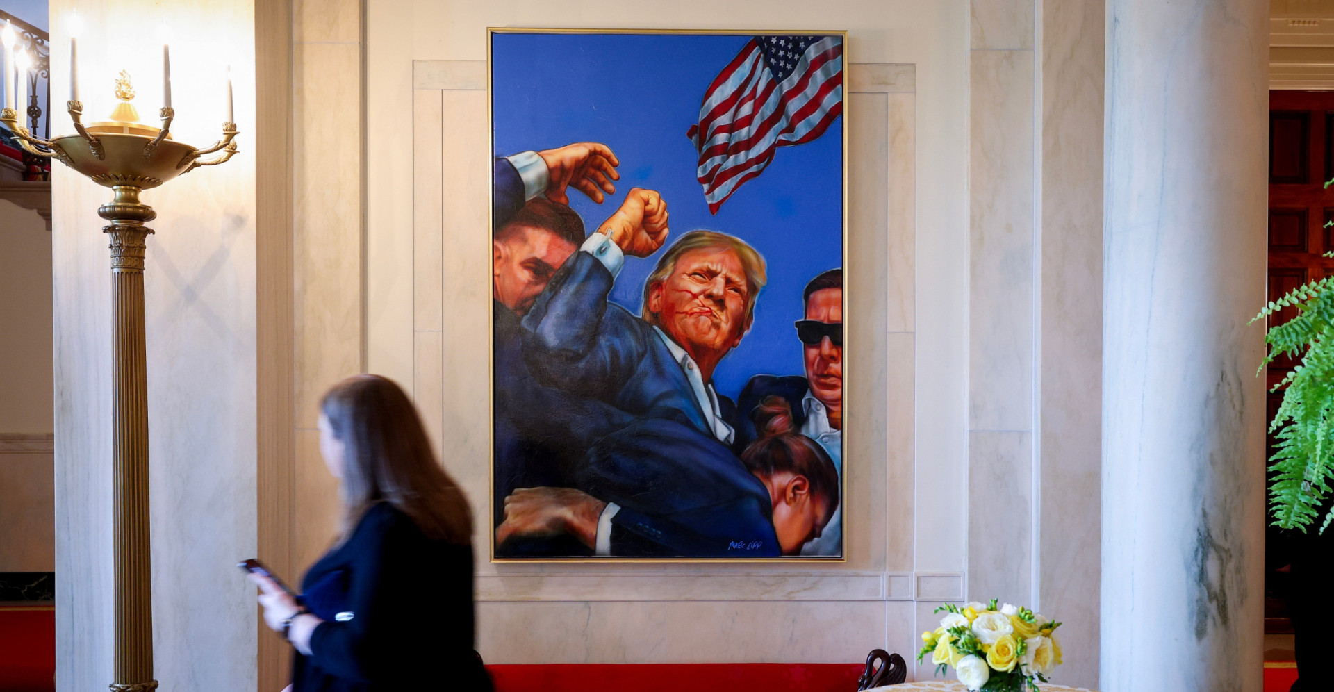 A history of US presidential paintings