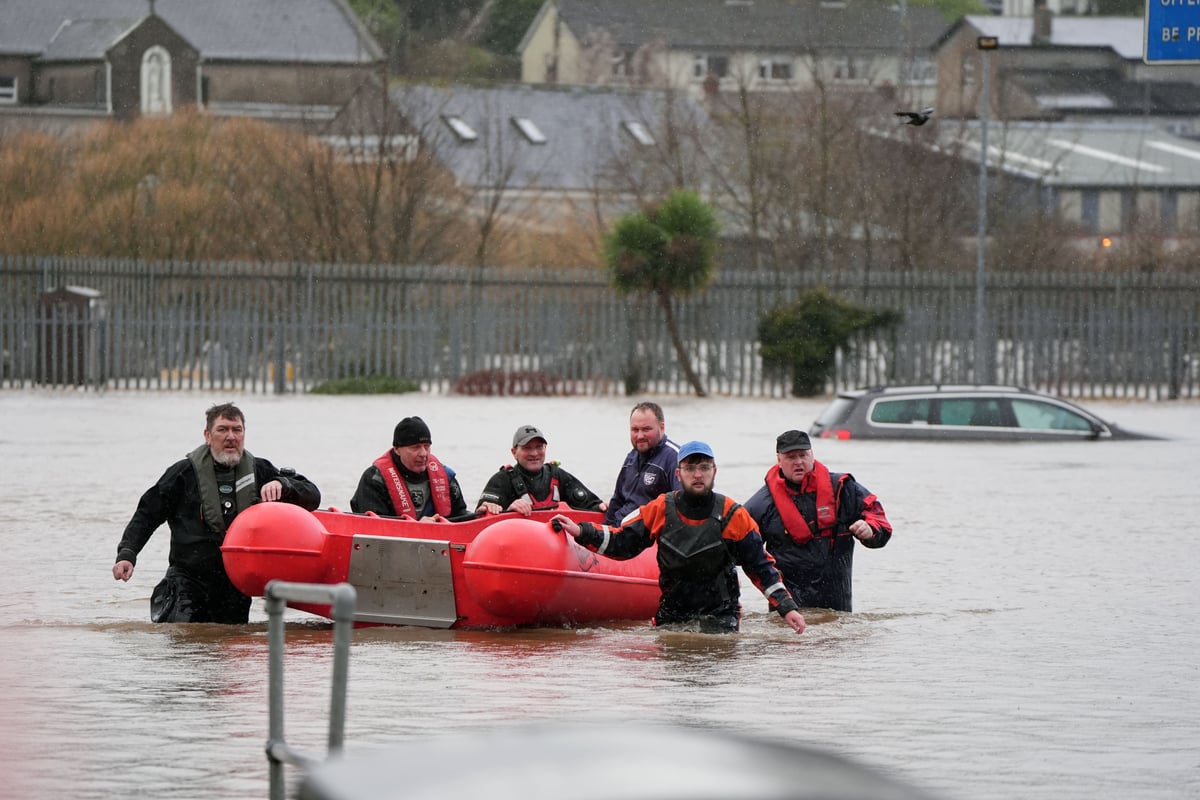 Hundreds of flood warnings and alerts follow Storm Chandra heavy rain