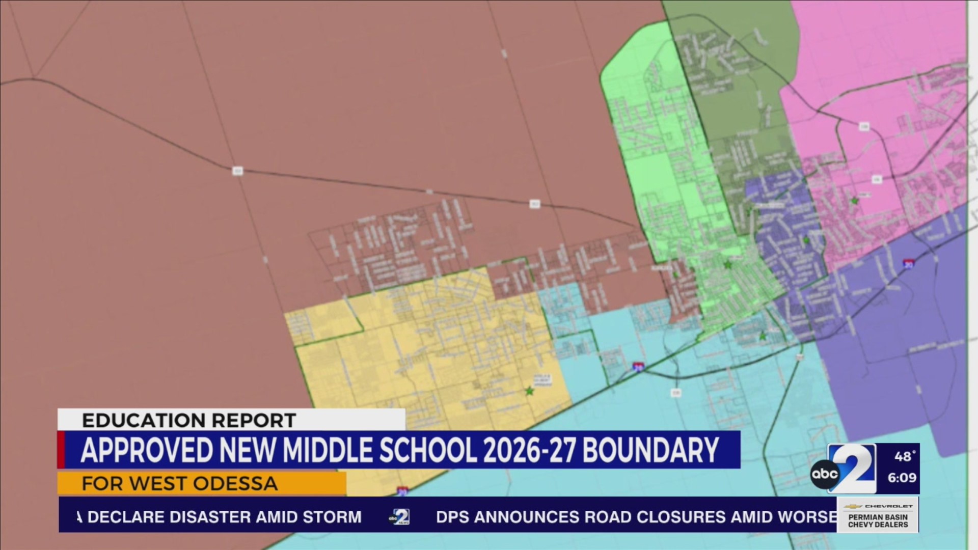 Ector County ISD approves new boundaries for Vasquez Middle School