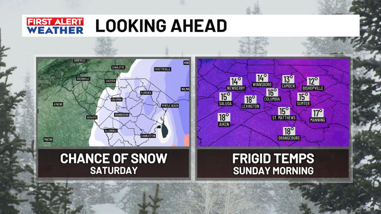 First alert weather days for the potential of snow and frigid temps ...