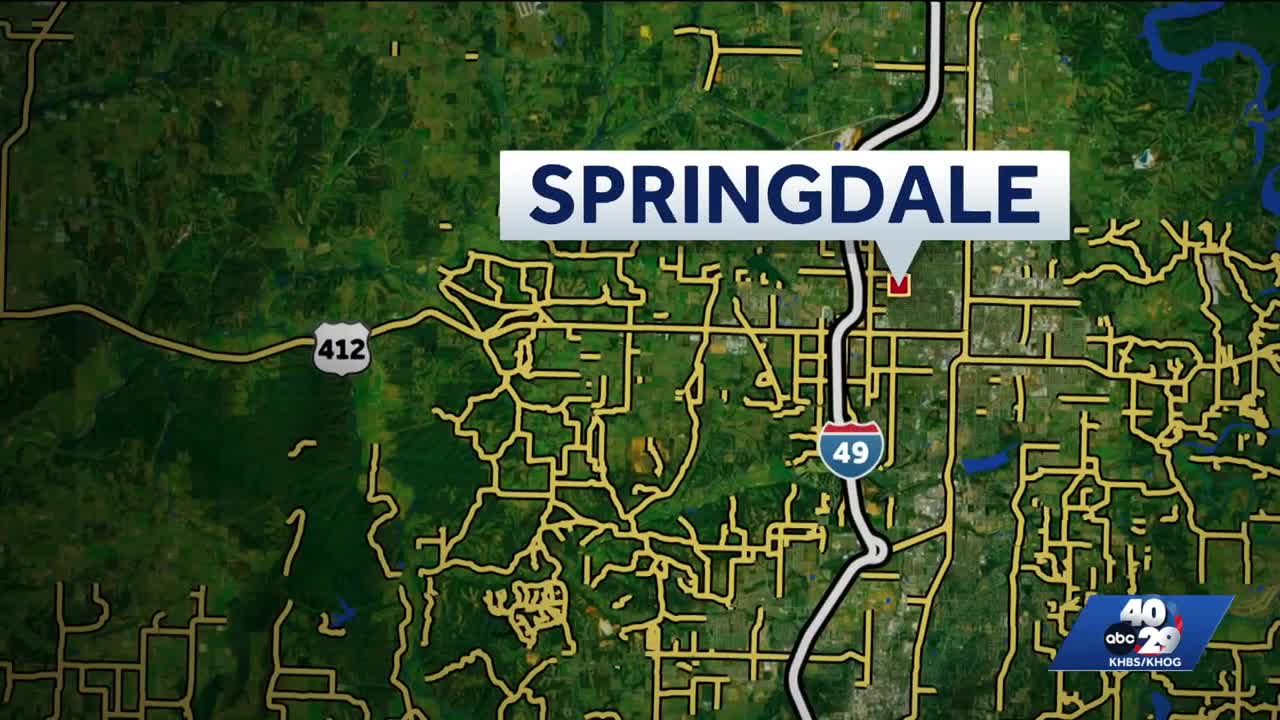 Sprinklers send nearly ankle-deep water through Springdale senior center