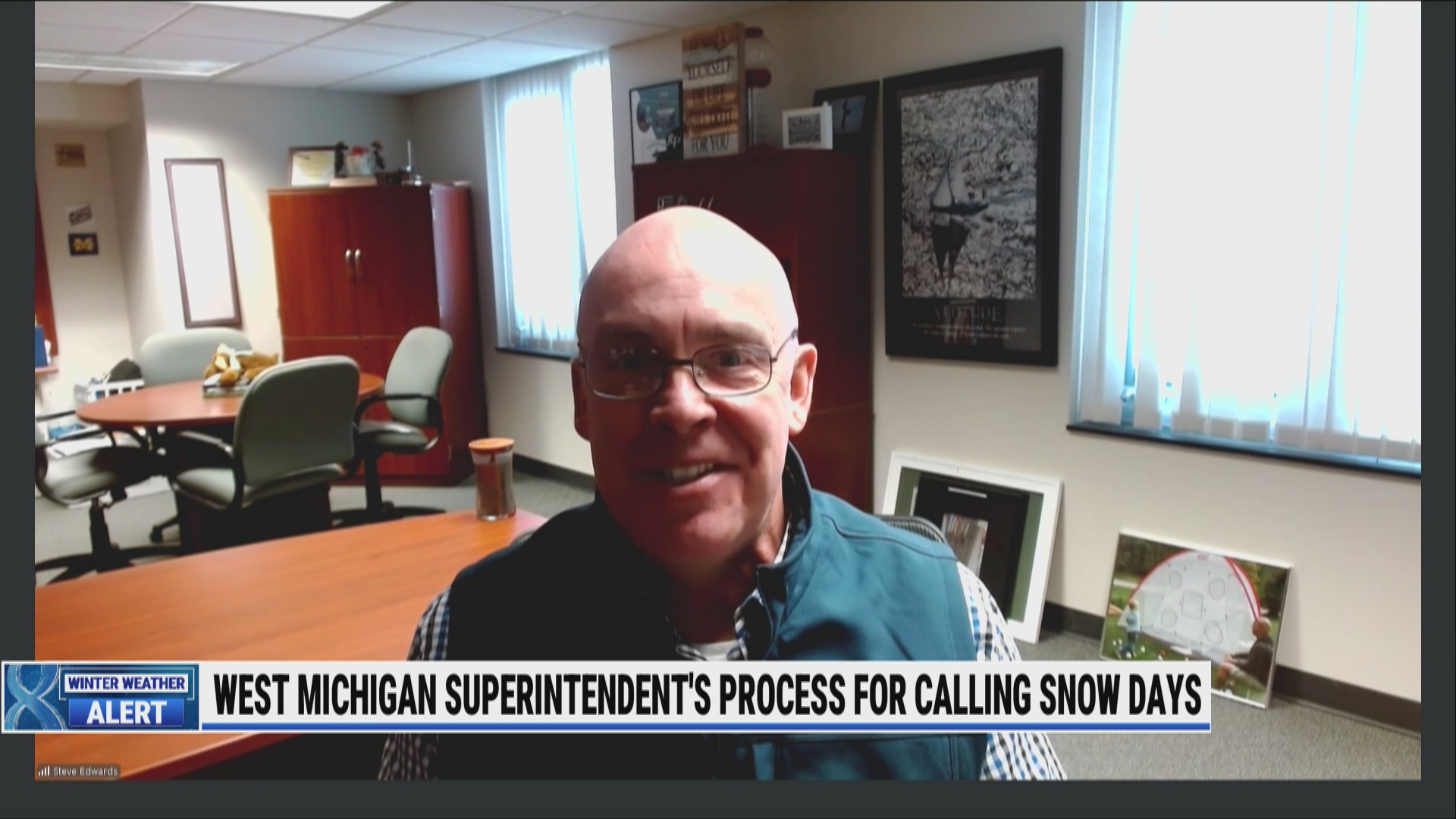 West Michigan superintendent’s process for calling snow days