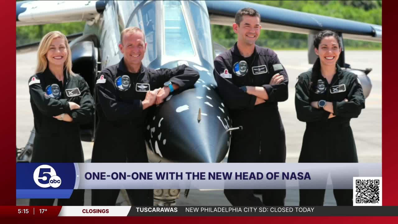 New NASA administrator visits Cleveland, talks future with the moon ...