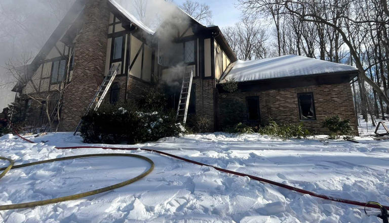 Fireplace ashes spark $400K Maryland house fire, injuring firefighter ...