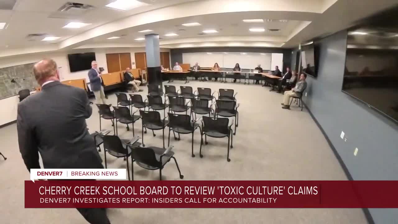 Cherry Creek School Board announces it will review culture following ...
