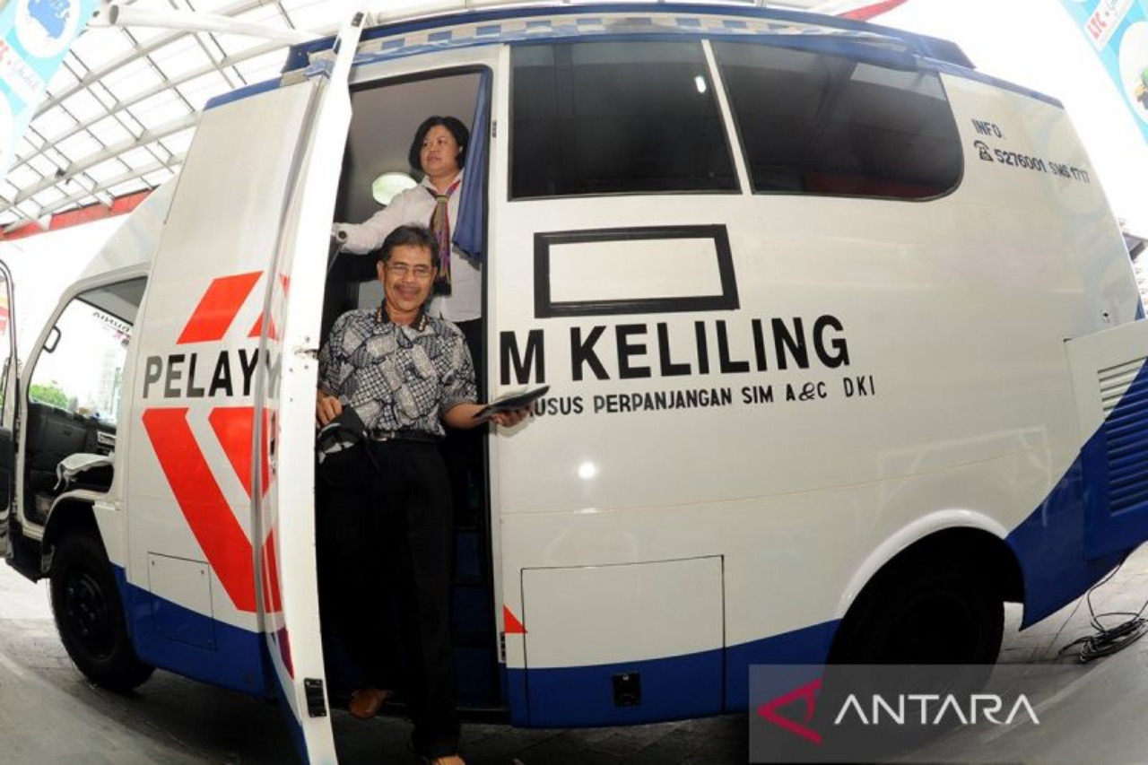 Informasi layanan SIM keliling hari ini, Senin 11 Mei 2026