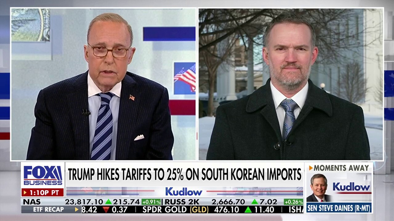 Trump hikes tariffs to 25% on South Korean imports