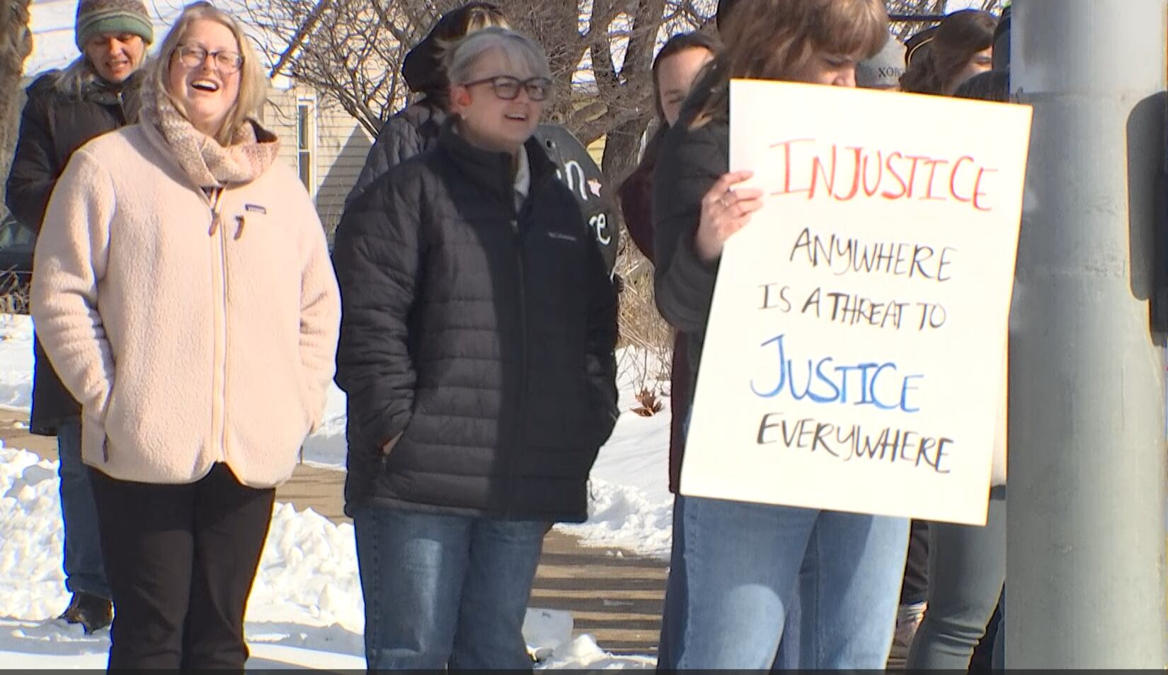 Hundreds of high school and middle school students join ICE demonstration