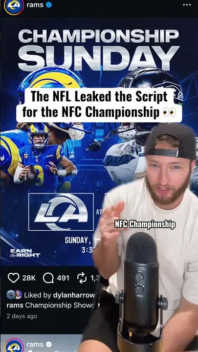 Rams vs Seahawks: NFC championship script leaked?